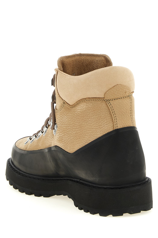 'Roccia Vet Gomma' ankle boots Beige