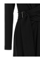 'Shiny Collar' dress Black