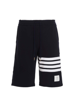 '4 bar’ bermuda shorts Blue
