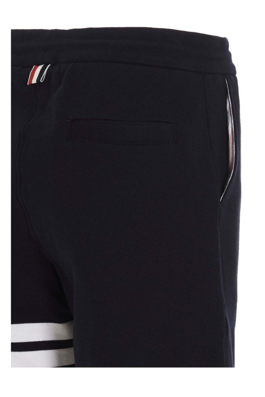 '4 bar’ bermuda shorts Blue