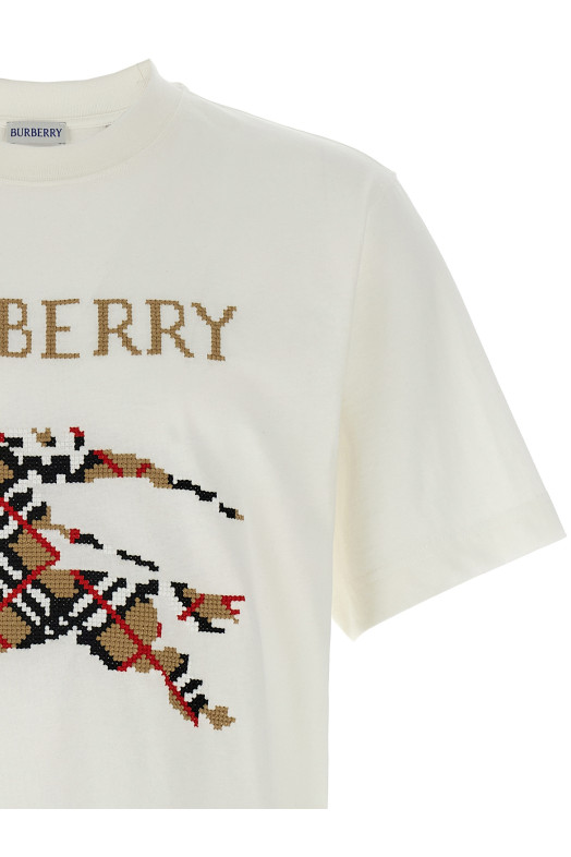 Cross stitch t-shirt White