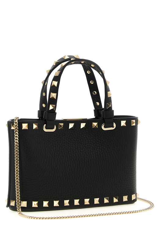 Valentino Garavani 'Rockstud' mini crossbody bag Black