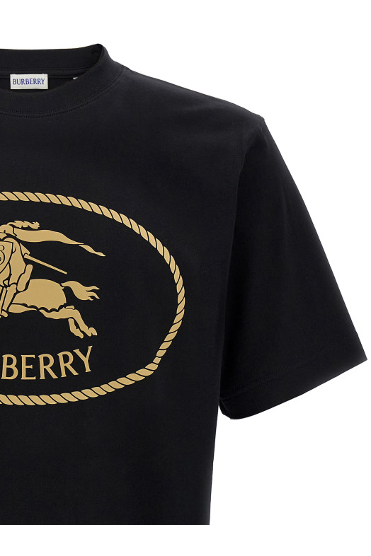 'Knight Stamp' T-shirt Black