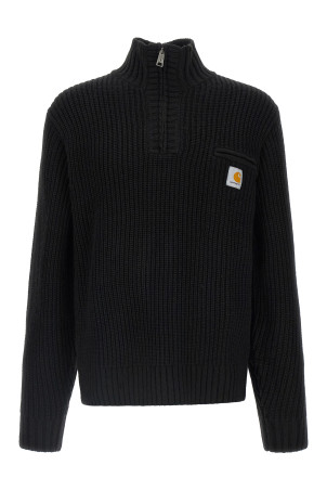 'Detroit Half zip' sweater Black
