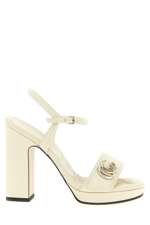 'Doppia G' sandals White