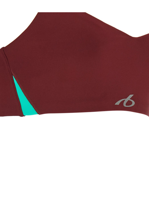 Топ «TechWear» кольору бордо A0023ZTUVN78104
