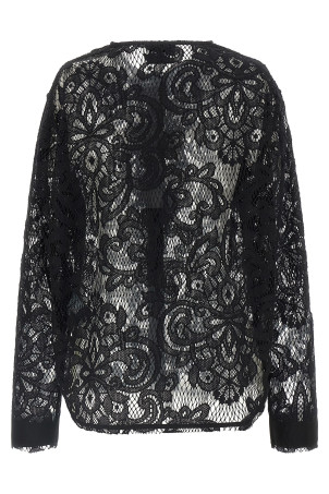 Lace shirt Black