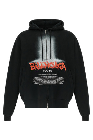 'The Door' hoodie Black
