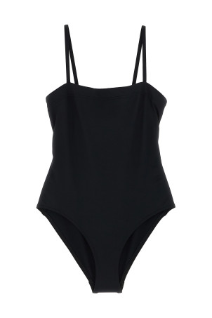 'Aquarelle' one-piece swimsuit Black