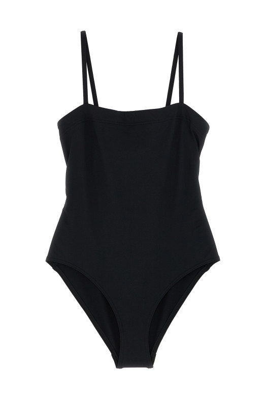 'Aquarelle' one-piece swimsuit Black