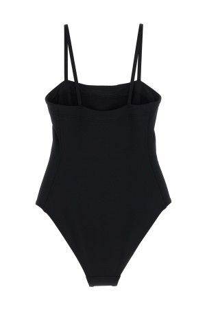 'Aquarelle' one-piece swimsuit Black