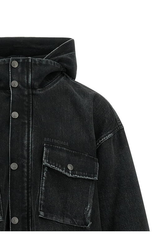 'Cargo' jacket Black