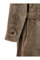 Shearling coat Brown