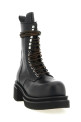 'Lace Up Bogun' combat boots Black
