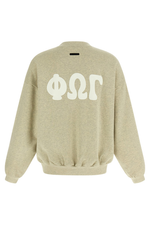 '90's' sweatshirt Beige