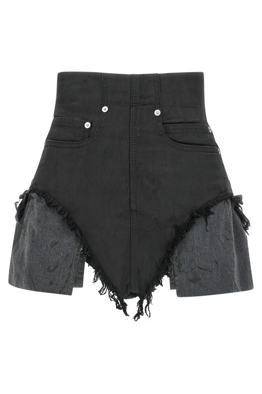 'Dirt Cutoffs' shorts Black