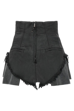 'Dirt Cutoffs' shorts Black