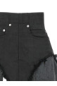 'Dirt Cutoffs' shorts Black