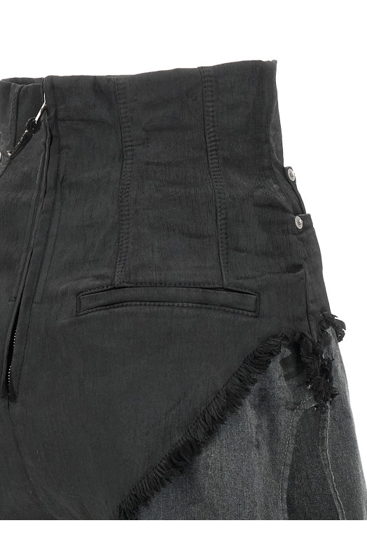 'Dirt Cutoffs' shorts Black