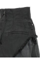 'Dirt Cutoffs' shorts Black