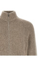 Cashmere and silk cardigan Beige