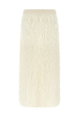 Gauze skirt White