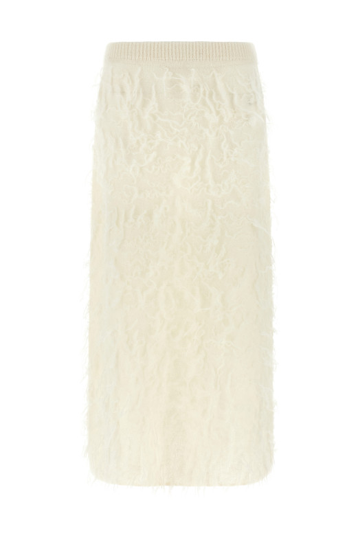Gauze skirt White
