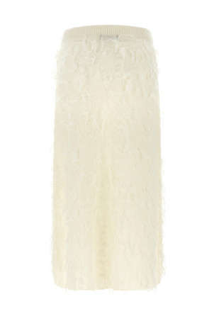 Gauze skirt White