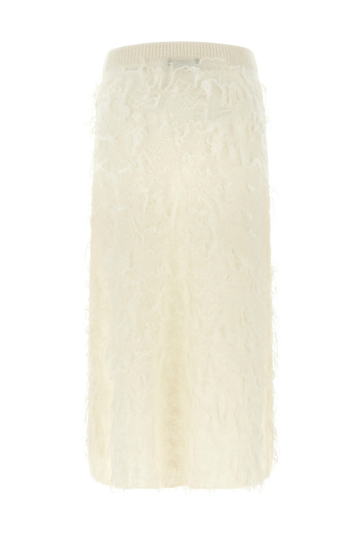 Gauze skirt White
