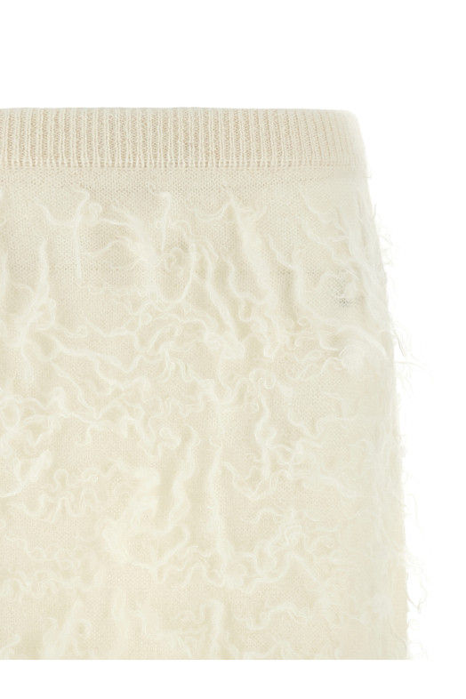 Gauze skirt White