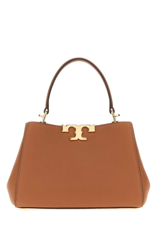 Camel leather mini Eleanor handbag Multicolor TORY BURCH (171235)
