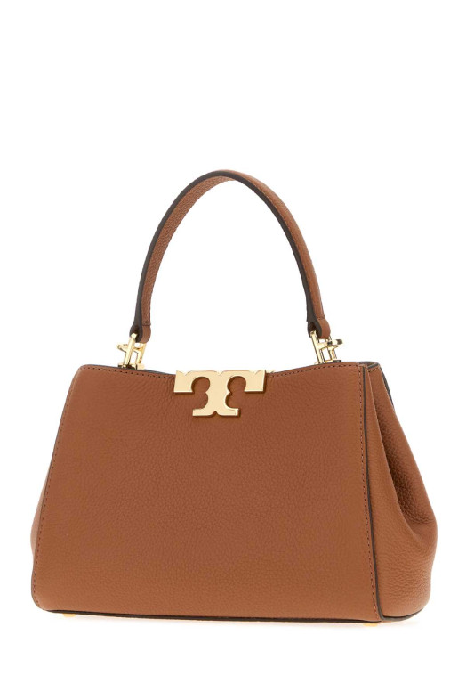 Camel leather mini Eleanor handbag Multicolor TORY BURCH (171235)