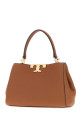 Camel leather mini Eleanor handbag Multicolor TORY BURCH (171235)