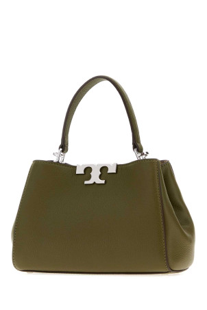 Olive green leather mini Eleanor handbag TORY BURCH (171235)