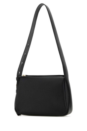 Black leather small Romi shoulder bag TORY BURCH (176674)