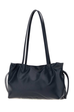 Navy blue synthetic leather small Ella shoulder bag Black TORY BURCH (178768)