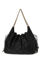 Black nappa leather large Fleming shopping bag TORY BURCH (182890)