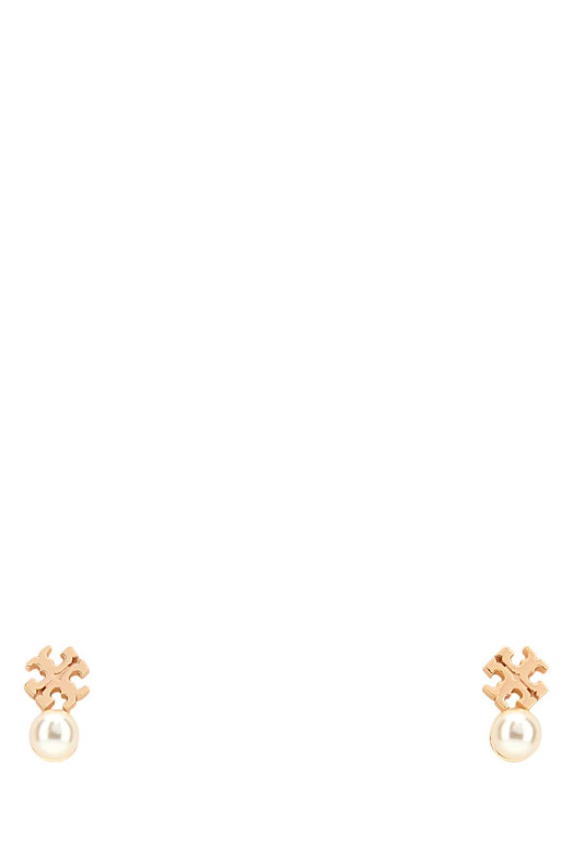 Gold metal Moondance earrings TORY BURCH (184421)