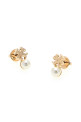 Gold metal Moondance earrings TORY BURCH (184421)