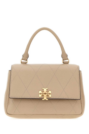 Cappuccino  leather mini Charlie handbag TORY BURCH (186032)