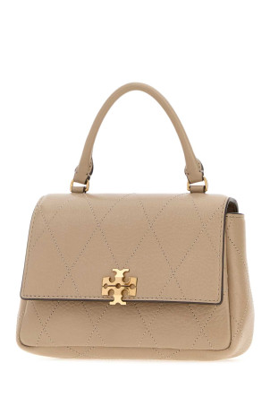 Cappuccino  leather mini Charlie handbag TORY BURCH (186032)