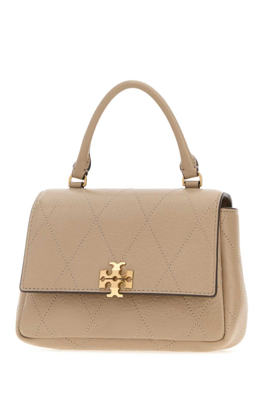 Cappuccino  leather mini Charlie handbag TORY BURCH (186032)