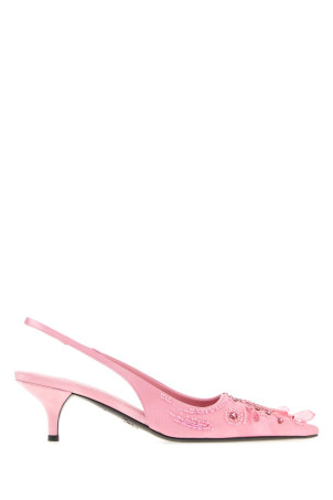 Pink satin pump PRADA (1I640OF0553F7I)