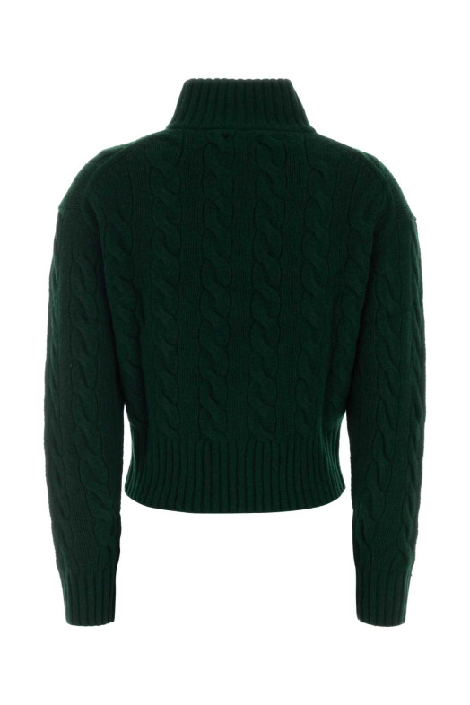 Свитер из шерстяной смеси бутылочно-зелёного цвета, серый, POLO RALPH LAUREN (211972130)