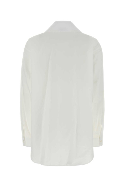 White poplin shirt MOSCHINO (262D02055431)