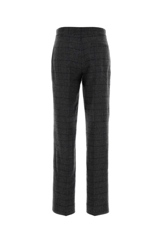 Embroidered wool pant MOSCHINO (262D03215427)