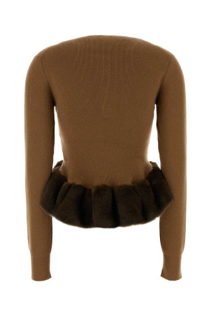 Biscuit wool blend sweater STELLA McCARTNEY (6K12773S2673)