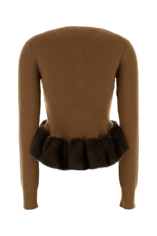 Biscuit wool blend sweater STELLA McCARTNEY (6K12773S2673)
