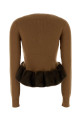 Biscuit wool blend sweater STELLA McCARTNEY (6K12773S2673)