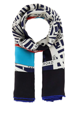 Printed twill foulard BURBERRY (8132087)